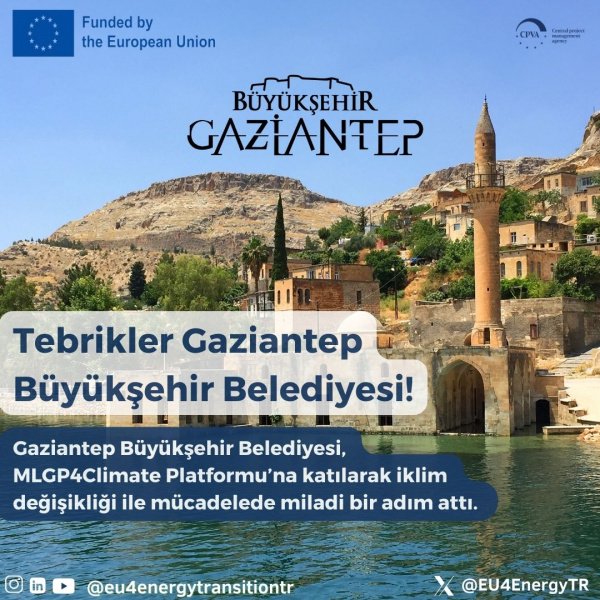 Gaziantep Metropolitan Municipality Joins the MLGP4Climate Platform!